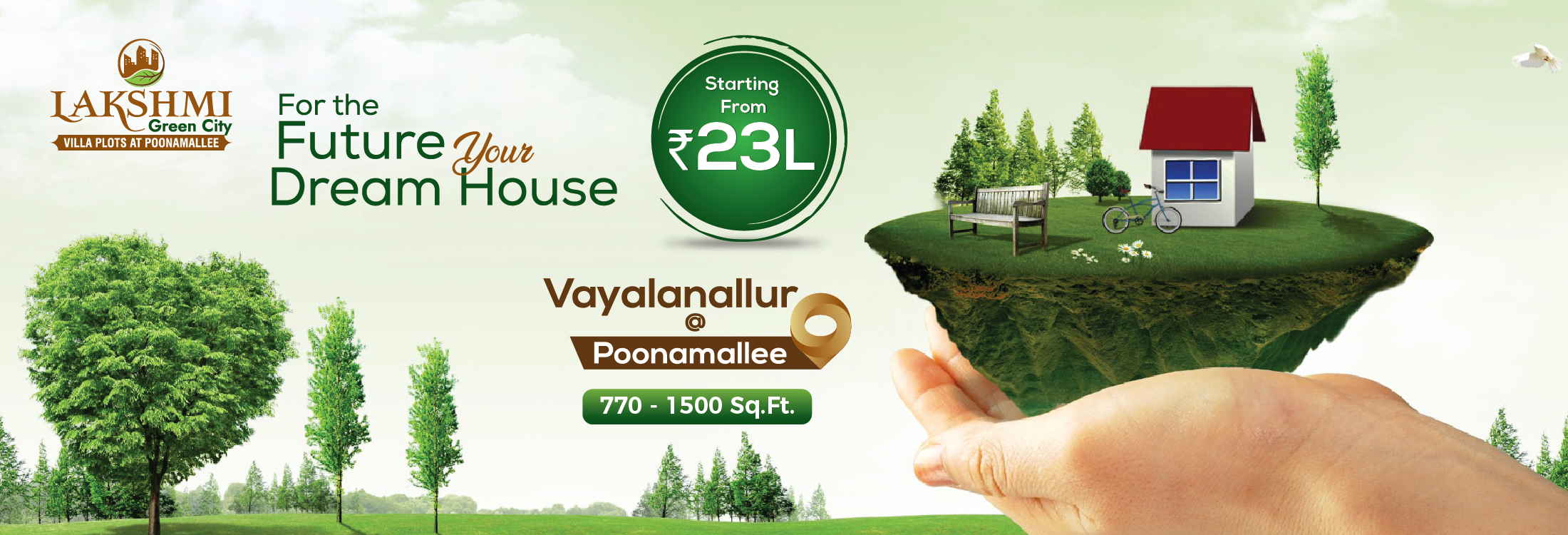 Lakshmi Green City - Plots for Sale in Chennai